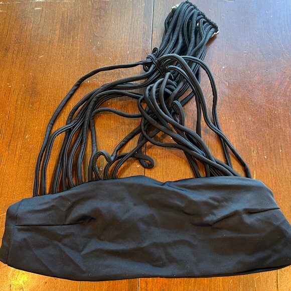 Devon Windsor Kimberly Top Eva Bottoms in Black Size Small - Picture 4 of 8